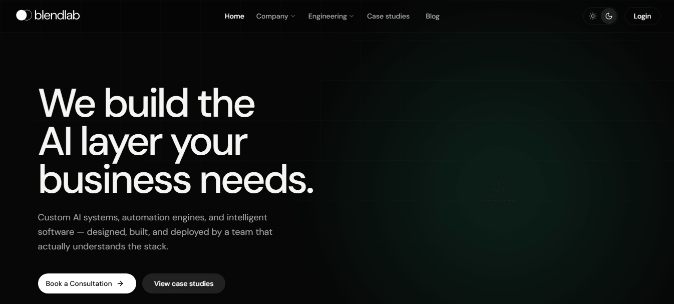 blendlab ai - website thumbnail